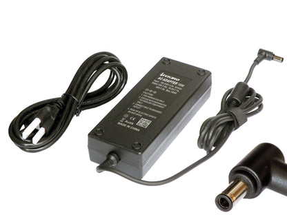 Picture of the adapter with its DC plug tip