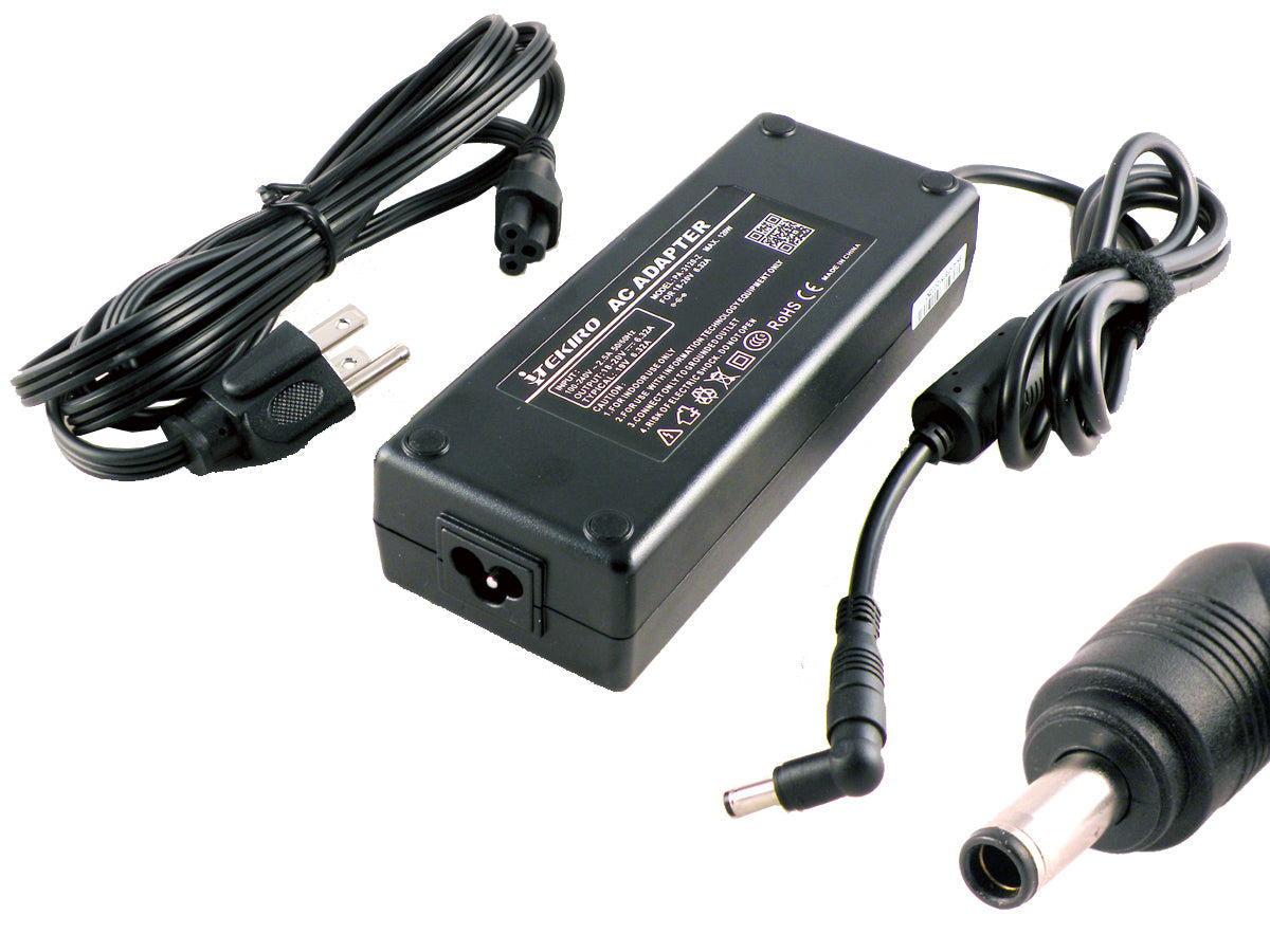 Picture of the adapter with its DC plug tip