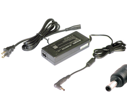 Picture of the adapter with its DC plug tip