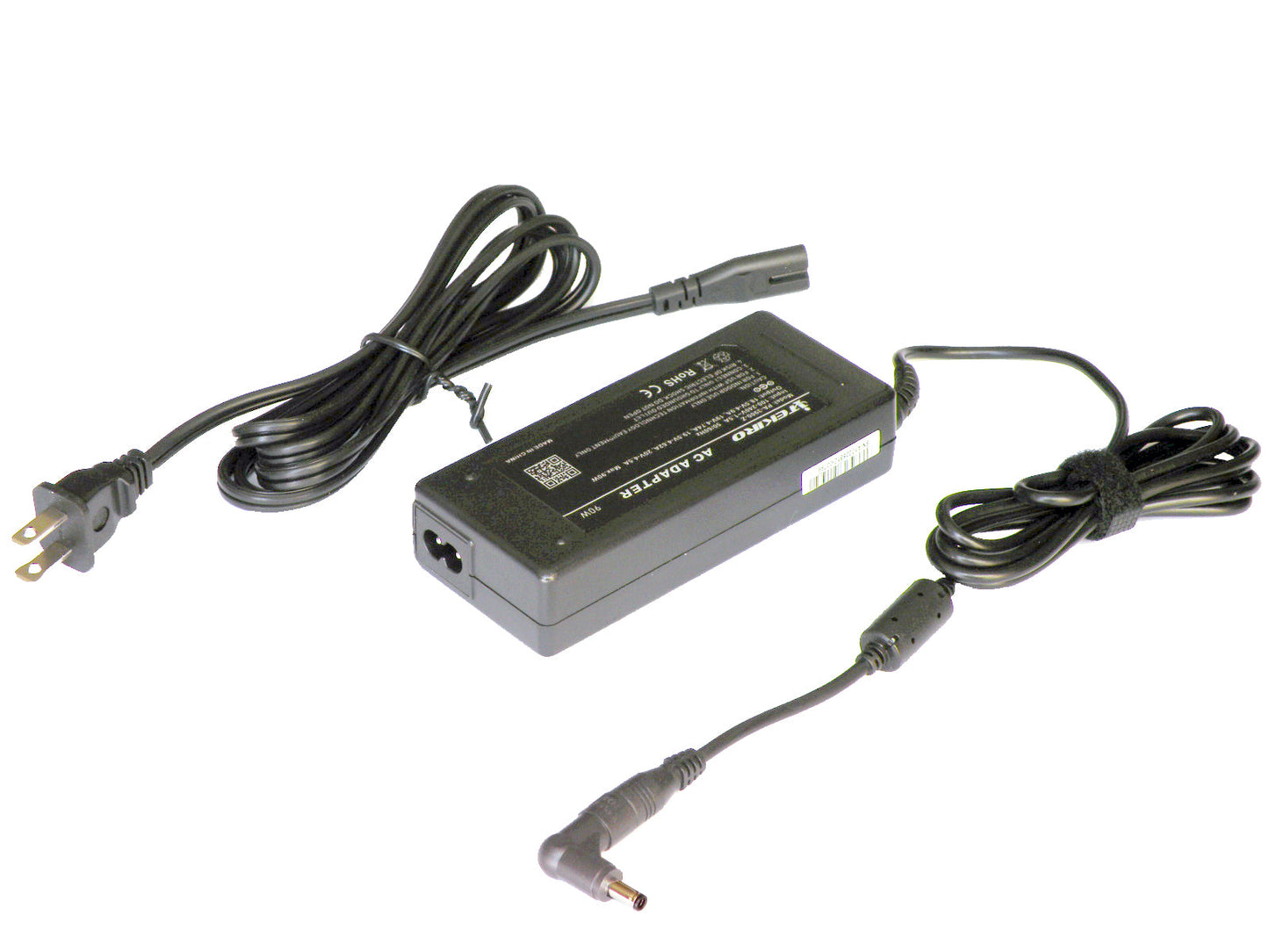 Picture of the AC power adapter