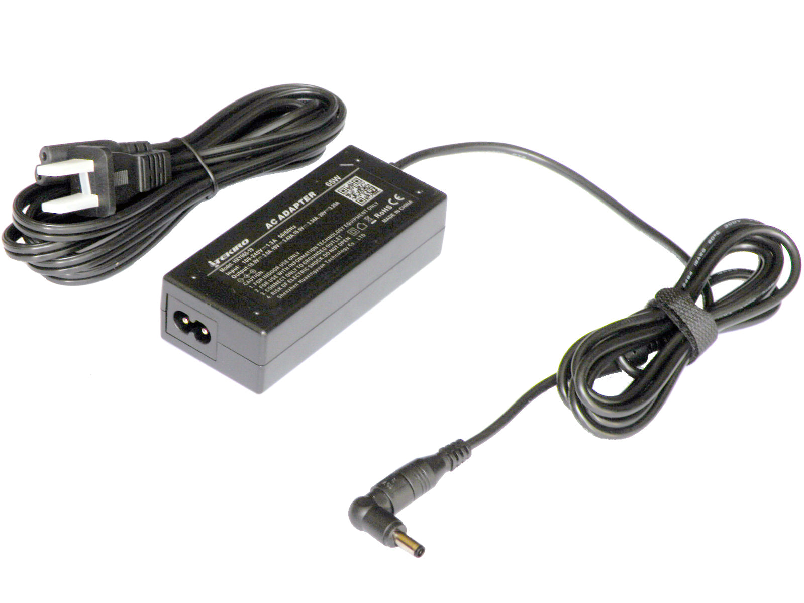 Picture of the AC power adapter